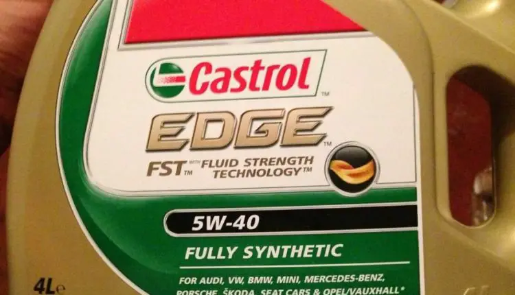  Castrol EDGE Turbo Diesel Huile Moteur 5W-40 5L (Etiquette  allemande)