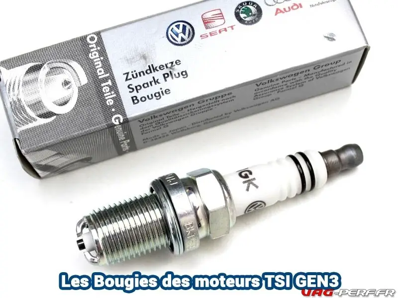 Bougie NGK Iridium BKR7EIX pour moteur VAG 2.0TFSI EA113 et EA888.1 et  EA888.2 — Vag Autosport