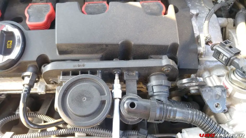 La PCV Valve sur le moteur 2.0 TFSI/TSI EA113 06F129101R Symptômes