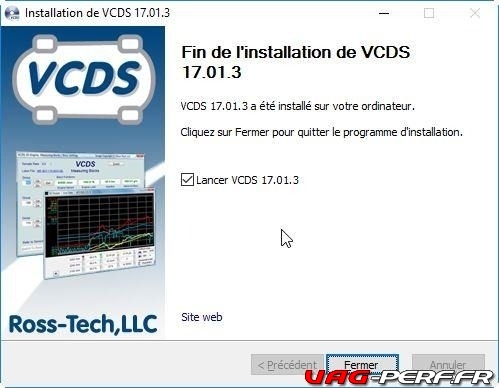 installation du VCDS