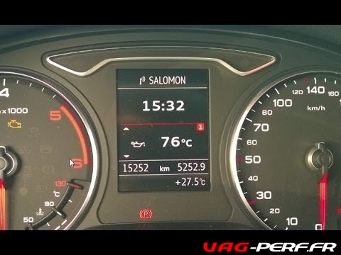 Procédure / Tuto VCDS : Température d'huile ODB Audi A3 8V