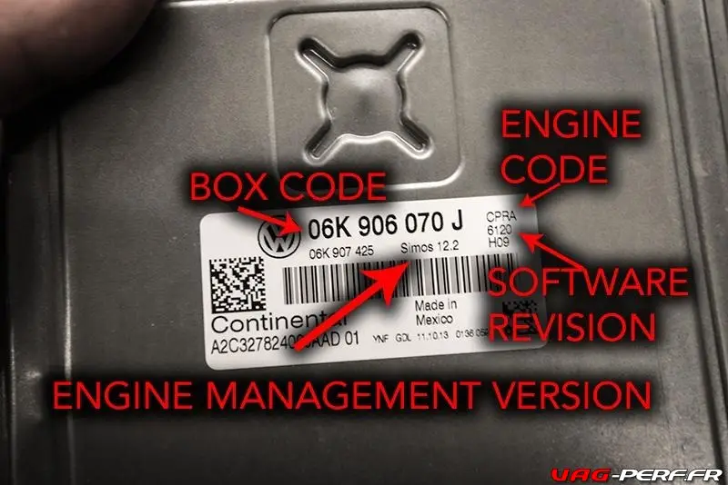 Tutoriel VCDS ECU Box Code Révision VW AUDI