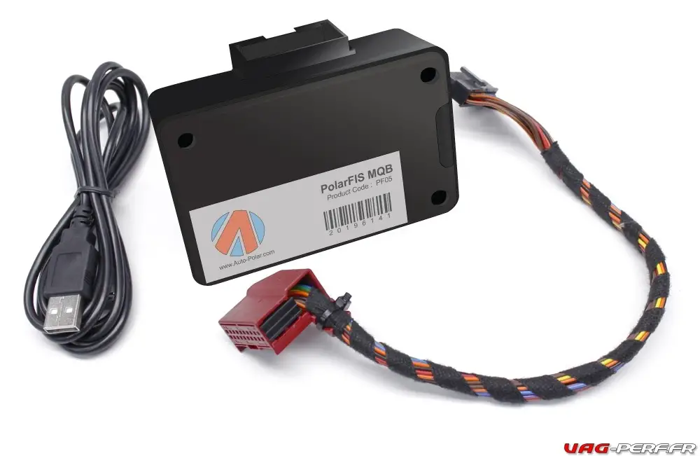 Le PolarFIS PF05 pour les véhicules VAG MQB (VW GOLF 7 - SEAT Leon MK3 - Skoda Octavia MK3)