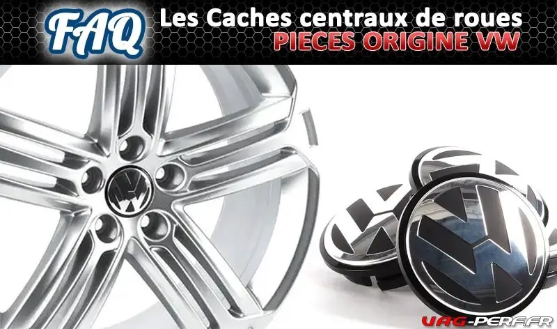 ② Cache moyeu/ centre de roue enjoliveurs vw — Petit matériel