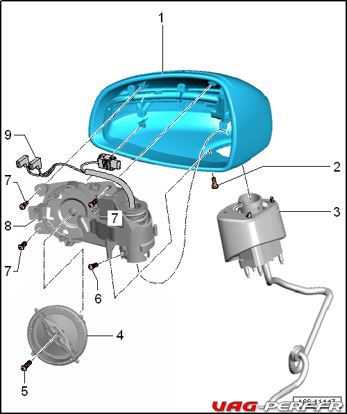 Tuto]Démonter sa glace + sa coque + le pied de rétroviseur sur audi tt 8J  Mk2 - Carrosserie (entretien, réparation, esthétique, ) - AutoPassion