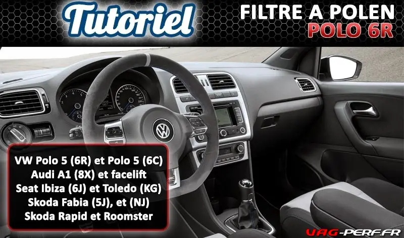 Pollen Filtre à charbon actif-Skoda Octavia 1z-Toutes les TDI Filtre à Air