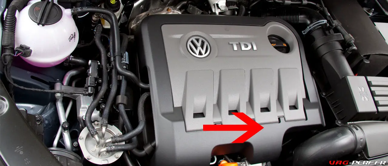 Localisation du Filtre à Huile sur les moteurs Diesels 1.6, et 2.0 TDI