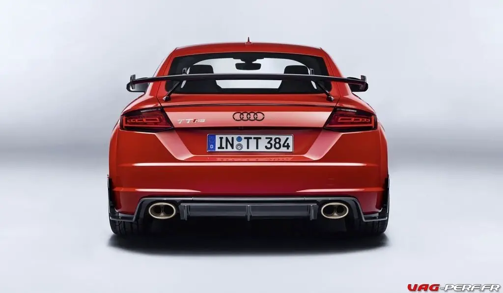 Les Sorties d'échappement de l'Audi TTRS 2.5 TFSI 5 Cylindres