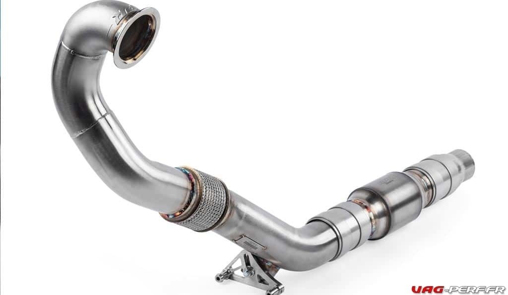 Descente de Turbo ou aussi appelé Downpipe APR CAST pour VW GOLF 7 Gti, avec Catalyseur Sport