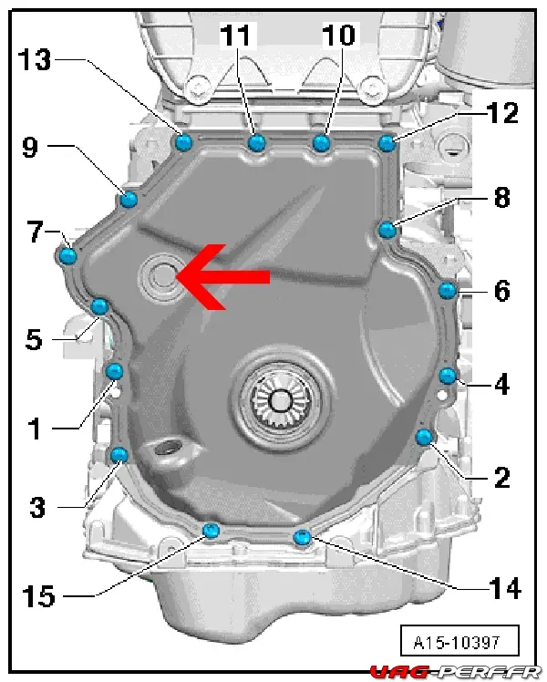 Moteurs 2.0 TSI EA888 GEN1 et GEN2 : Comment savoir si le tendeur de chaîne de  distribution doit être remplacé ou si la chaîne de distribution est  détendue - Vag-Perf