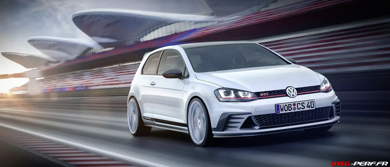 La Volkswagen Golf 7 Gti Performance, TRC et ClubSport sont équipées du différentiel avant VAQ