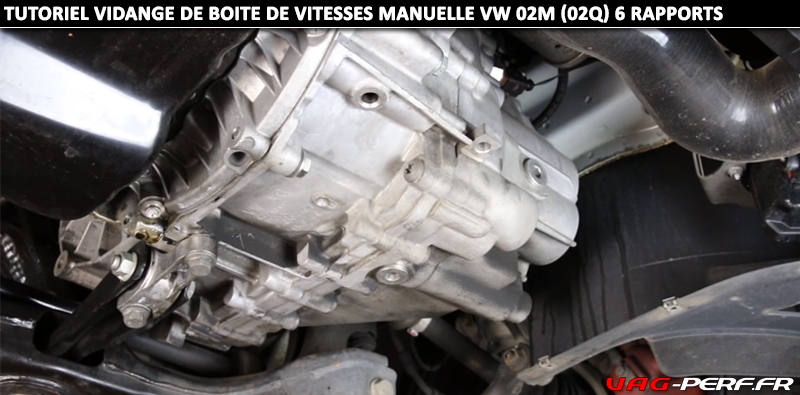 Tutoriel Vidange de Boite de vitesses manuelle VW 02M (02Q) 6 ...