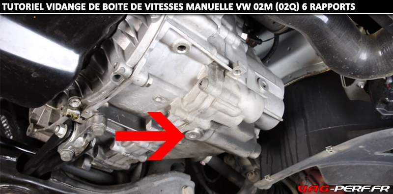Tutoriel Vidange de Boite de vitesses manuelle VW 02M (02Q) 6 ...