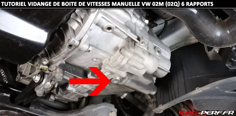 Tutoriel Vidange de Boite de vitesses manuelle VW 02M (02Q) 6 ...