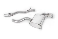 Demi-ligne (CatBack) - Sans silencieux intermédiaire - Sorties Twin GT80 - Audi Audi S3 2.0 T Quattro 3 Portes 8P - (2006 - 2012) - SSXAU123 - Milltek